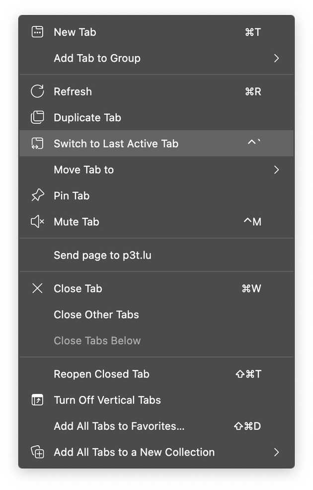 browser switch between tabs 2
