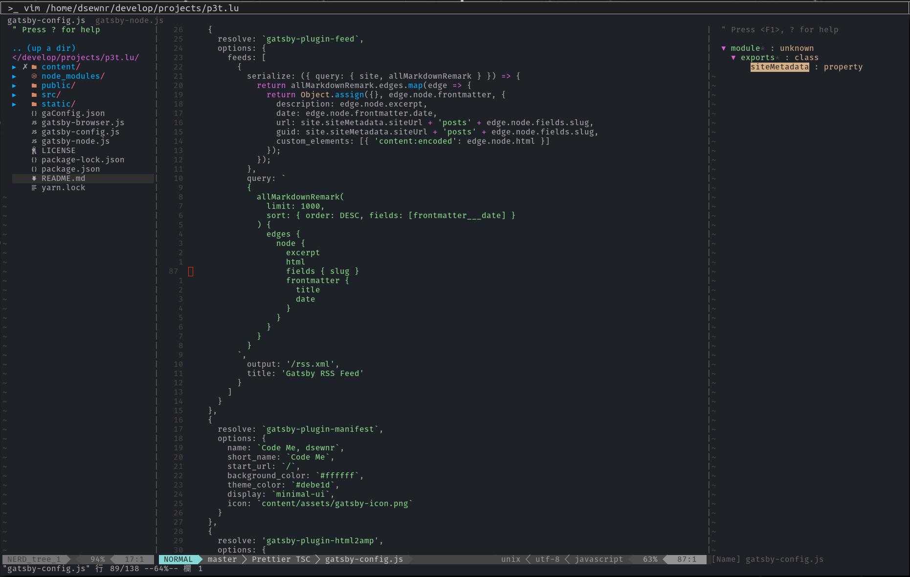  Vim vimrc P3t lu